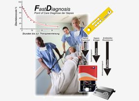 Bei der Blutvergiftung ist Zeit besonders kostbar. Das FastDiagnosis-Netzwerk entwickelt daher eine neue, besonders schnelle Methode zur Erregerbestimmung.