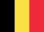 Die Flagge von Belgien 