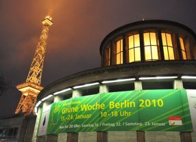 Auf der Grünen Woche werden bis zum 24. Januar 2010 mehr als 400.000 Besucher erwartet. Das BMBF ist in Halle 3.2. mit einem eigenen Stand dabei.