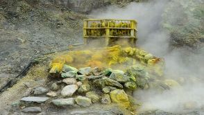 In einem solch unwirtlichen Lebensraum fühlen sich die Bakterien wohl: der Solfatara-Vulkan in Italien.