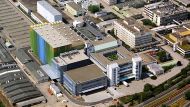 Roche modernisiert seinen Standort in Mannheim (hier eine Luftaufnahme) und investiert Millionen für ein neues Laborgebäude.