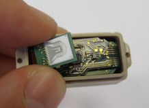 The microchips soon to be used for tumour surveillance are barely half the size of your little finger.