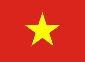 Nationalflagge von Vietnam