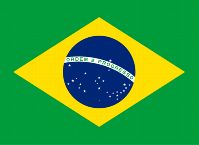 Die Flagge von Brasilien